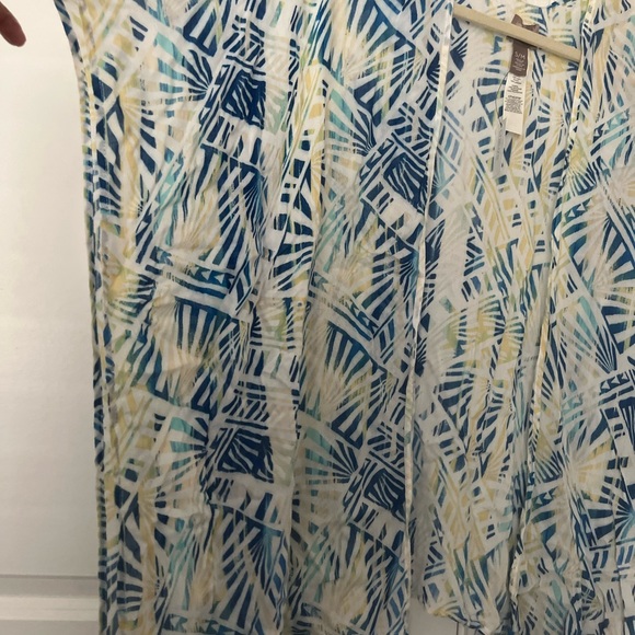 Beautiful Chico’s poncho top size small-Medium - Picture 4 of 8